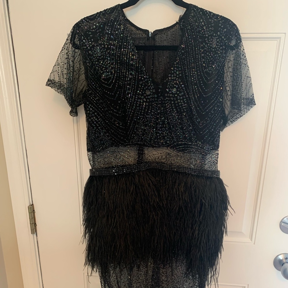 Custom made dress by designer Haus Of Shea